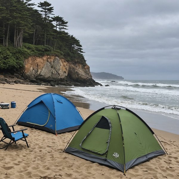 Quelles sont les meilleures pratiques pour camper en région côtière avec des marées importantes?