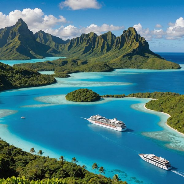 Comment organiser une croisière pour explorer les lagons bleus en Polynésie française?