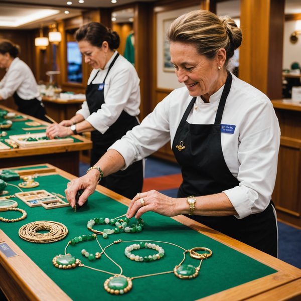 Quelles croisières proposent des ateliers de fabrication de bijoux en jade en Nouvelle-Zélande?