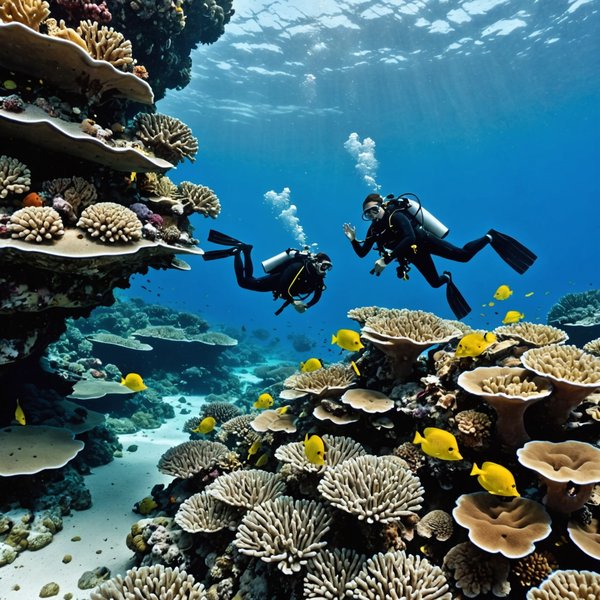 Où participer à une expédition de plongée sous-marine pour explorer les récifs coralliens de la Grande Barrière de corail, Australie?